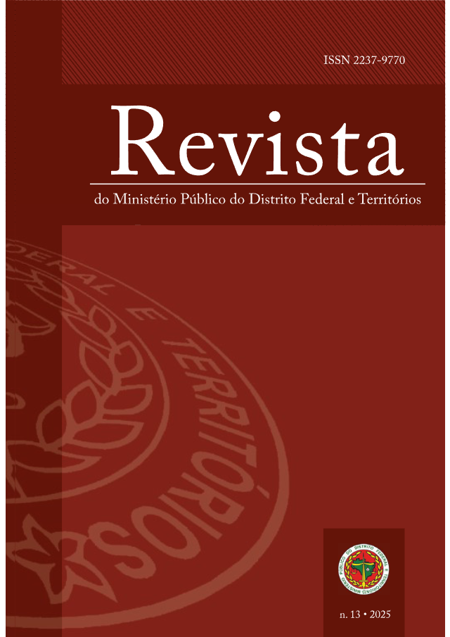 					Visualizar n. 13 (2023): Revista do Ministério Público do Distrito Federal e Territórios
				